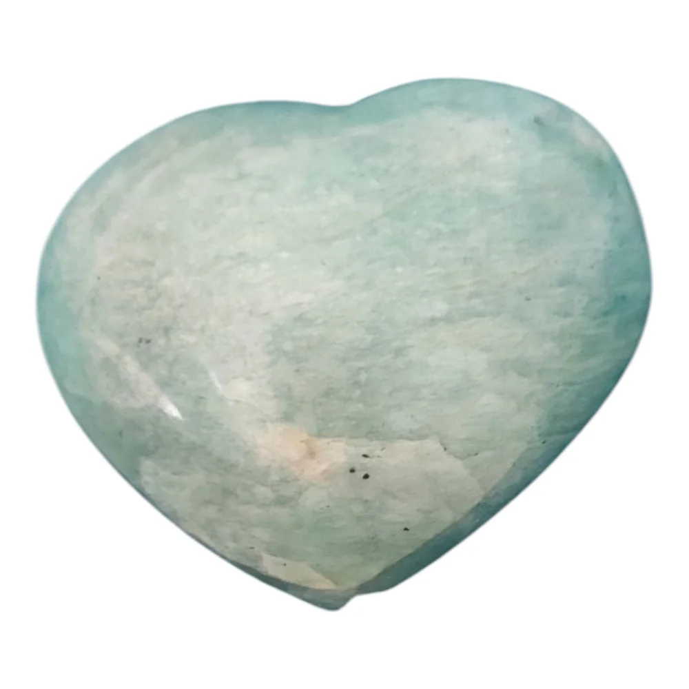 Amazonite Heart Crystal A3